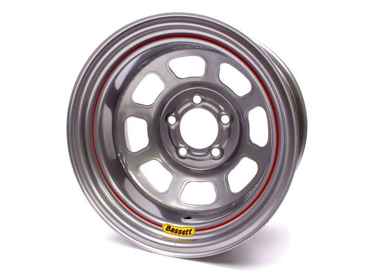 Wheel 14x7 D-Hole 5x 4.5in 3.75in BS Silver – Billy's Ultimate Racing ...