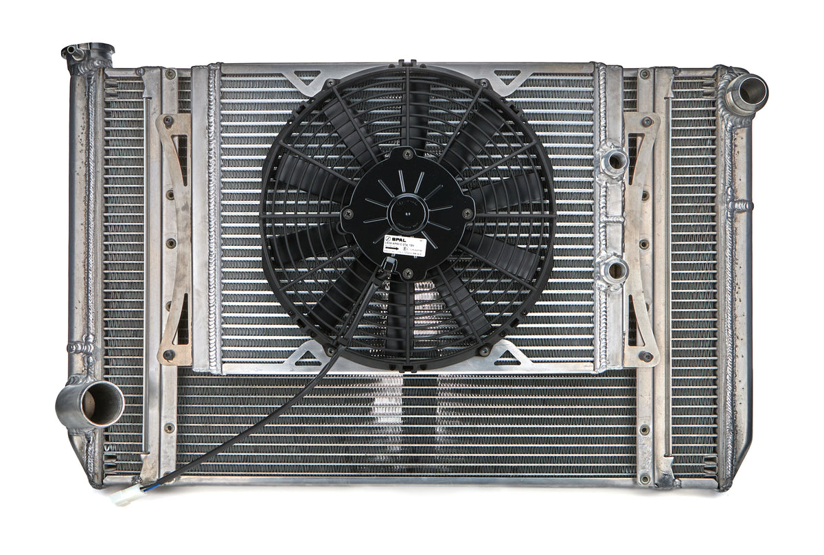 Billy Radiator Radiator Module Ford Open Triple Pass – Billy's Ultimate Racing Products