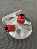 Oil Filter Adapter, Remote Mount,