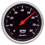 Tachometer - Designer Black