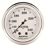 Water Temperature Gauge - Old Tyme White