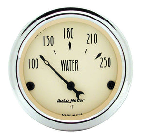 Water Temperature Gauge - Antique Beige