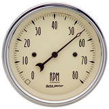 Tachometer - Antique Beige