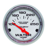 Water Temperature Gauge - Pro-Comp Marine