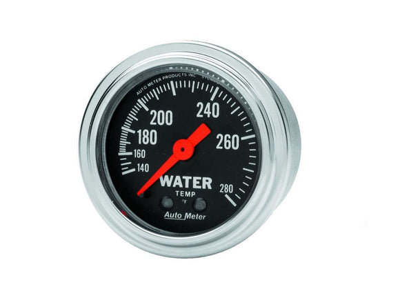Water Temperature Gauge - Traditional Chrome