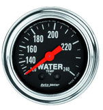 Water Temperature Gauge - Traditional Chrome