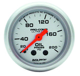 Oil Pressure Gauge