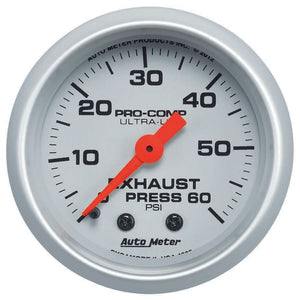 Exhaust Pressure Gauge