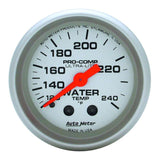 Water Temperature Gauge - Ultra-Lite