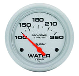 Water Temperature Gauge - Ultra-Lite