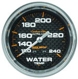 Water Temperature Gauge - Carbon Fiber