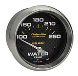 Water Temperature Gauge - Carbon Fiber