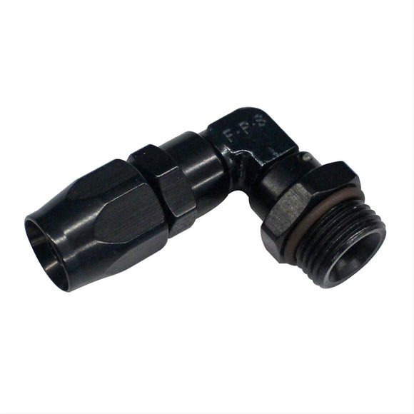 Fitting - Adapter - 90 Degree - 12 AN Female Swivel to 12 AN Male O-Ring