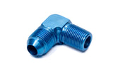 Fitting - Adapter - 90 Degree - 8 AN Male to 1/4 in NPT Male