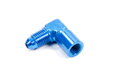 Fitting - Adapter - 90 Degree - 4 AN Male to 1/8 in NPT Female