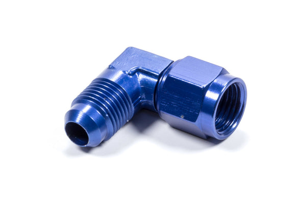 Fitting - Adapter - 90 Degree - 6 AN Female to 6 AN Male