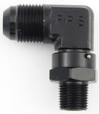 Fitting - Adapter - 90 Degree - 4 AN Male to 1/8 in NPT Male