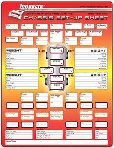 Chassis Setup and Tire Chart