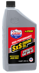 Motor Oil - SxS