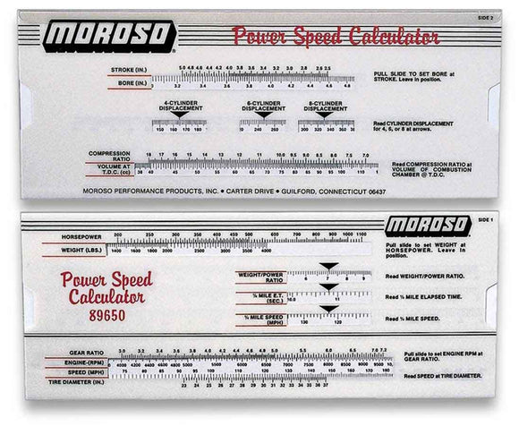 Power / Speed Calculator