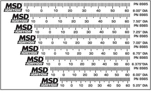 Ignition Timing Tape