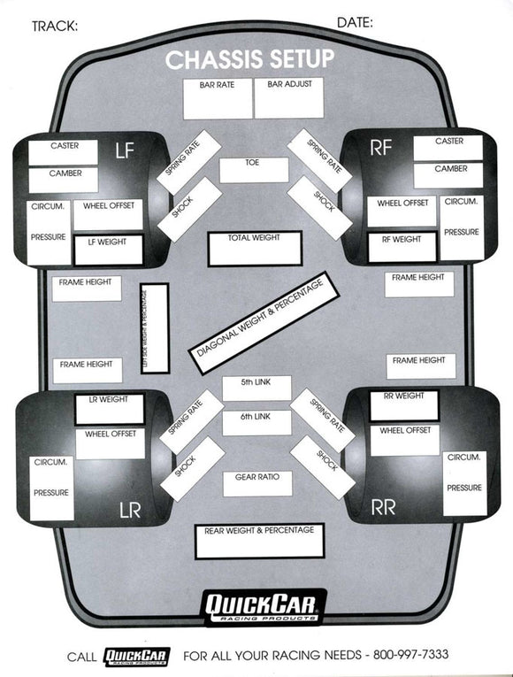 Chassis Setup Chart